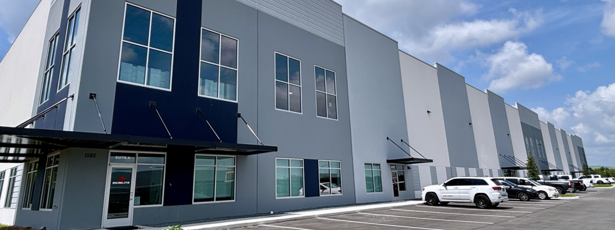 office building with windows